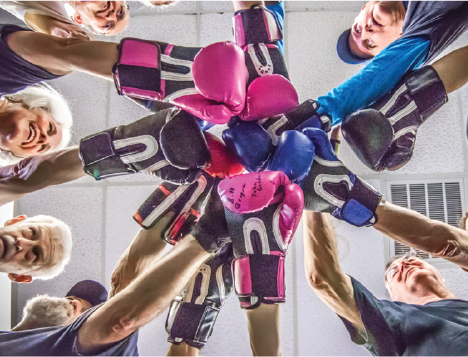 seniors boxing class